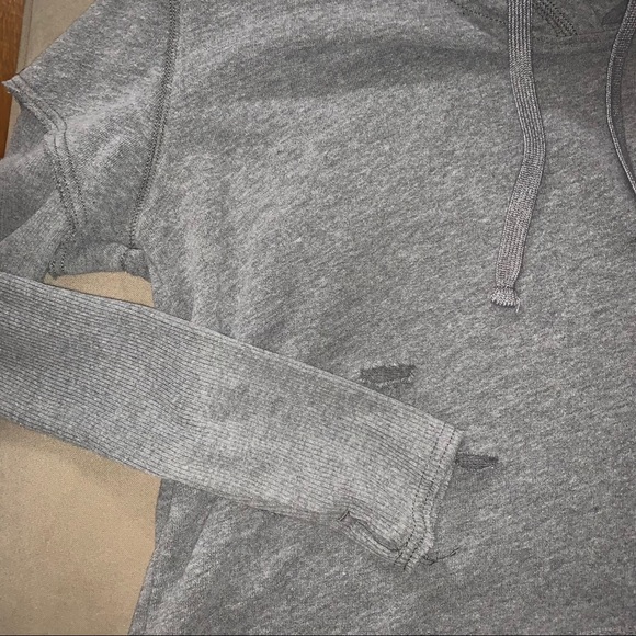 Hollister Distressed Shirt Hoodie - Picture 5 of 5